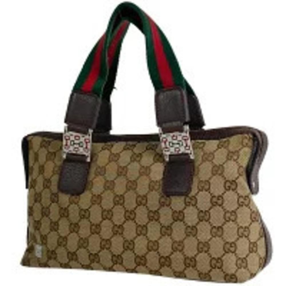 Gucci GG handbag Sherry web canvas